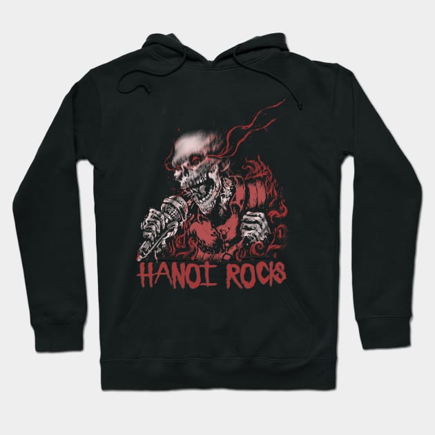 hanoi rocks Hoodie by scooter#village 